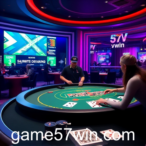 Cassino Ao Vivo no 57win: A Experiência Imersiva de Jogos Online